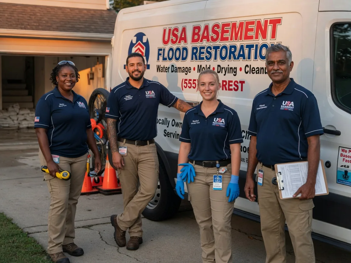 Basement Flood Cleanup company in Isola, MS